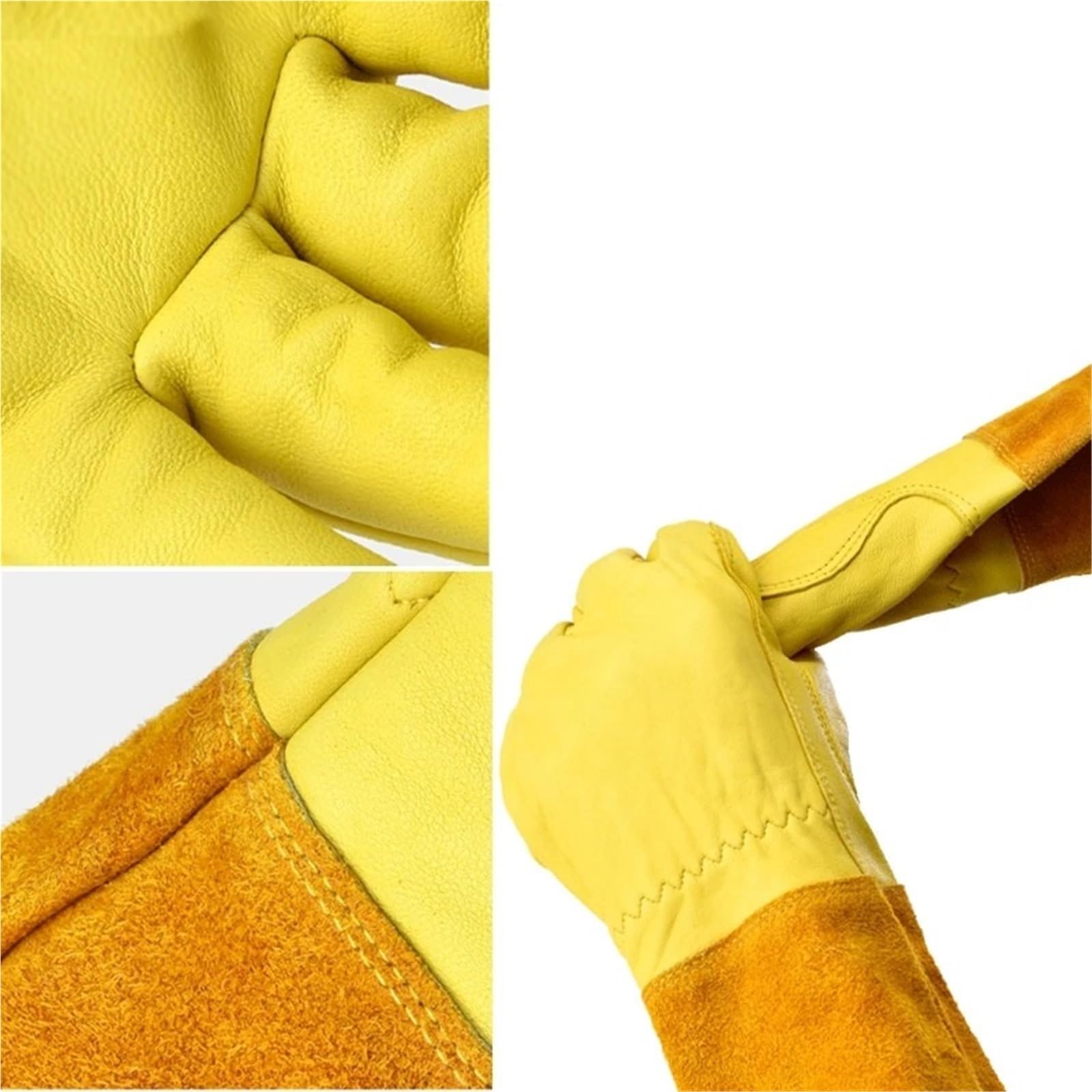Gartenhandschuhe Gartenhandschuhe, Rosenschnitt, dornenresistente Gartenhandschuhe mit langem Unterarmschutz for Männer und Frauen Arbeitshandschuhe Herren