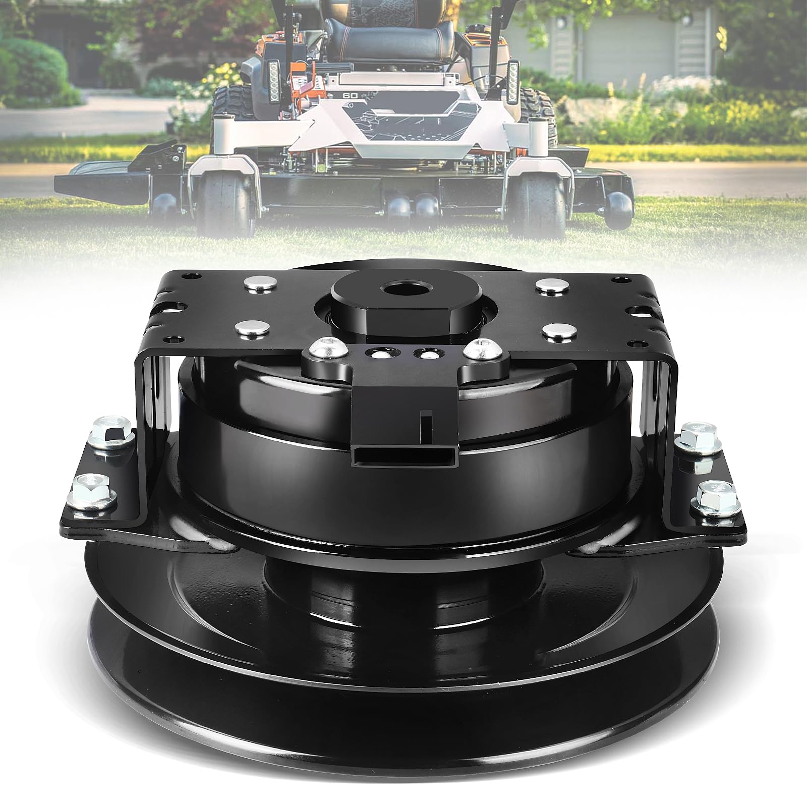 Upgrade Bearings 59118500 - Embrague eléctrico PTO compatible con Ogura, Ariens Apex, Gravely ZT HD Pro-Turn Z 44 48 52 60 sustituye a 53797600 05118900 cortacésped de giro cero