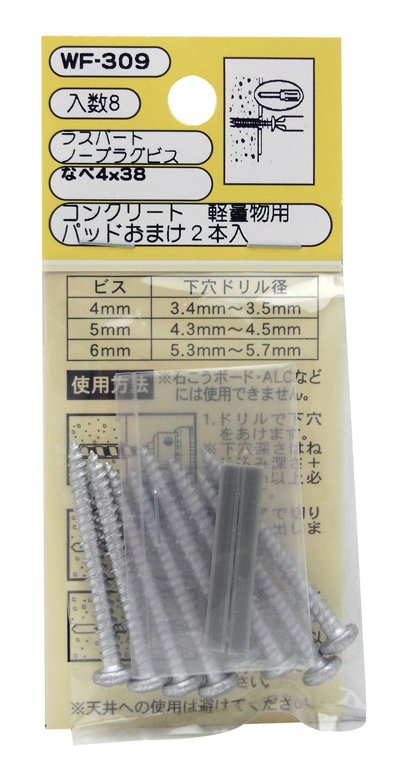 Amazon.co.jp: 和気産業(Waki Sangyo) コンクリート 軽量物用 ノー