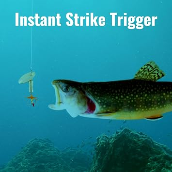 Trout Spinnerbait Lures Inline Rooster Tail Brass Spinner Baits
