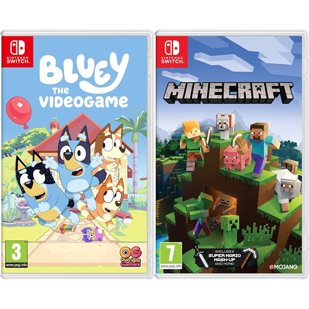 Bluey: The Videogame - Switch & Minecraft (Nintendo Switch