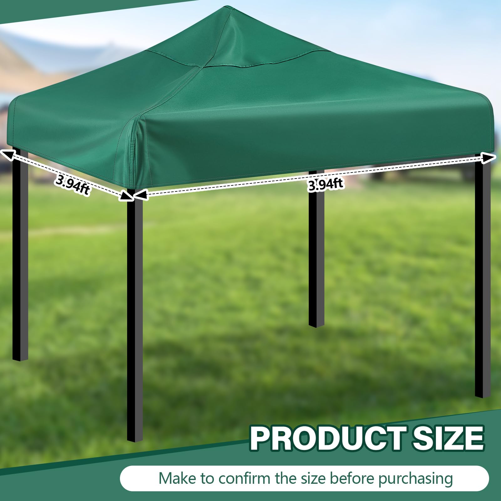 Outdoor Swing Canopy Replacement Cover YadJoyliz Watepoof All