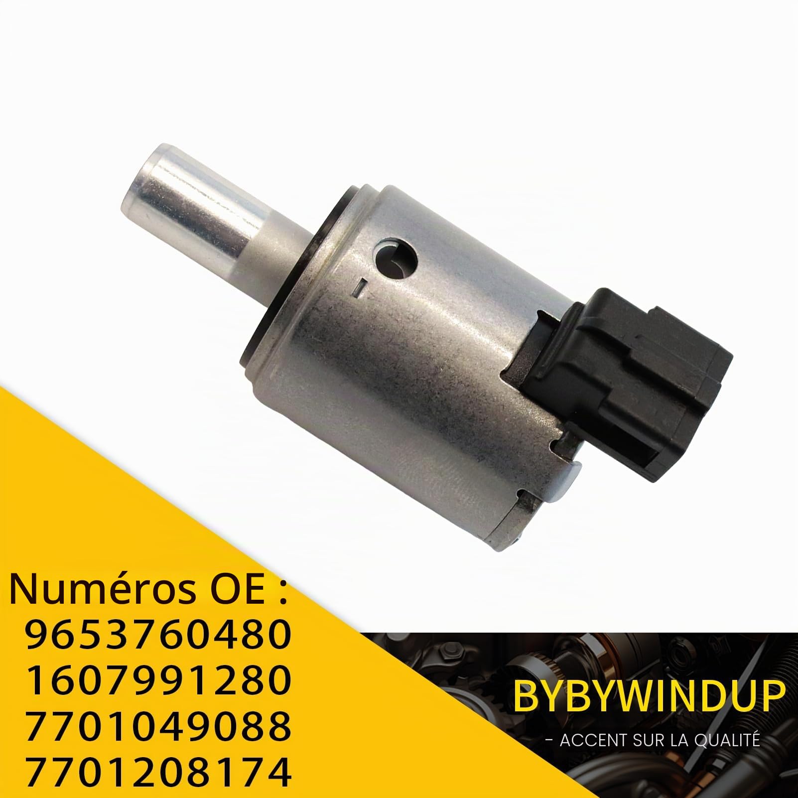 Electrovanne pour boîte automatique Compatible avec Peugeot 206 207 306 307 Citroën C3 C4 C5 C6 C8, remplacement pour 257416 9653760480