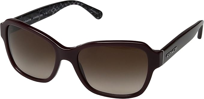 coach oxblood sunglasses