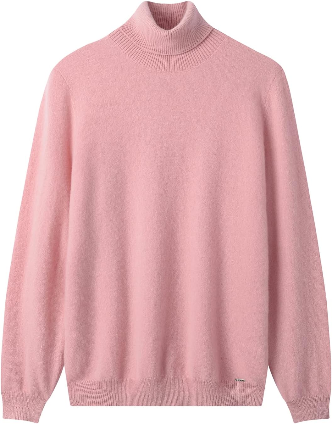 Men's Cashmere Sweater Solid Color Turtleneck Sweater