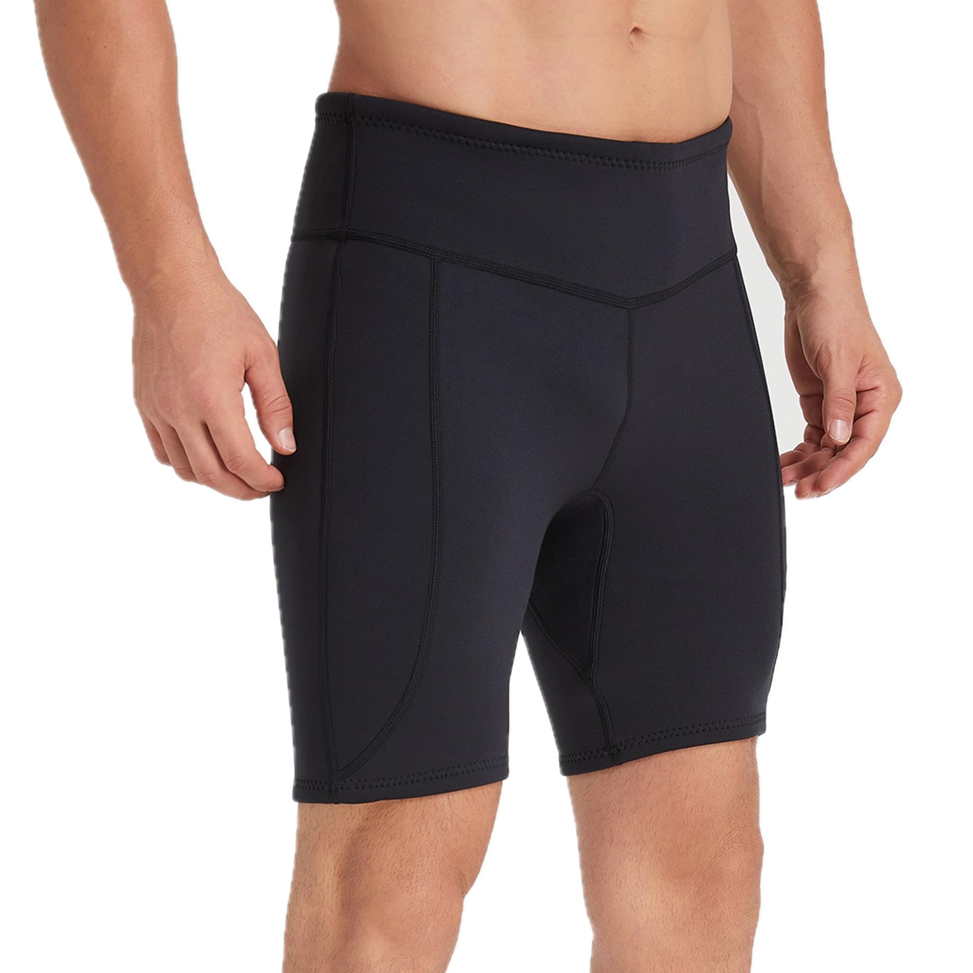 ZCCO Combinaison néoprène 2mm Homme Femme Shorts Pantalons plongée sous-marine Fermeture éclair Devant pêche lancer apnée Surf