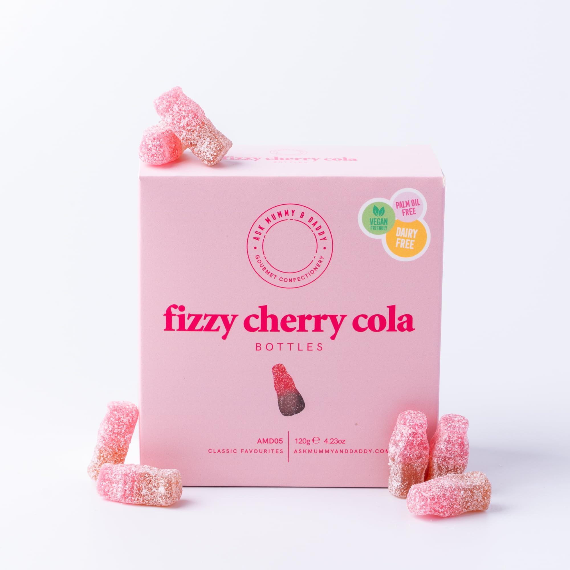 Ask Mummy and Daddy - Fizzy Cherry Cola Gift Box - 120g