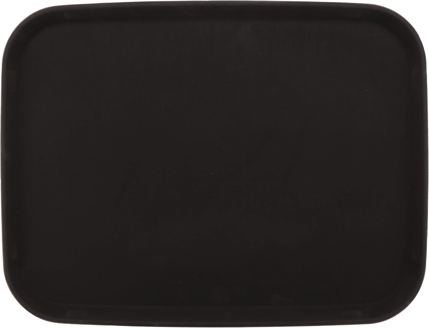 GET RCT-16-NS BPA-Free Non-Slip Round Plastic Serving Tray, 16", Brown (Set of 12)