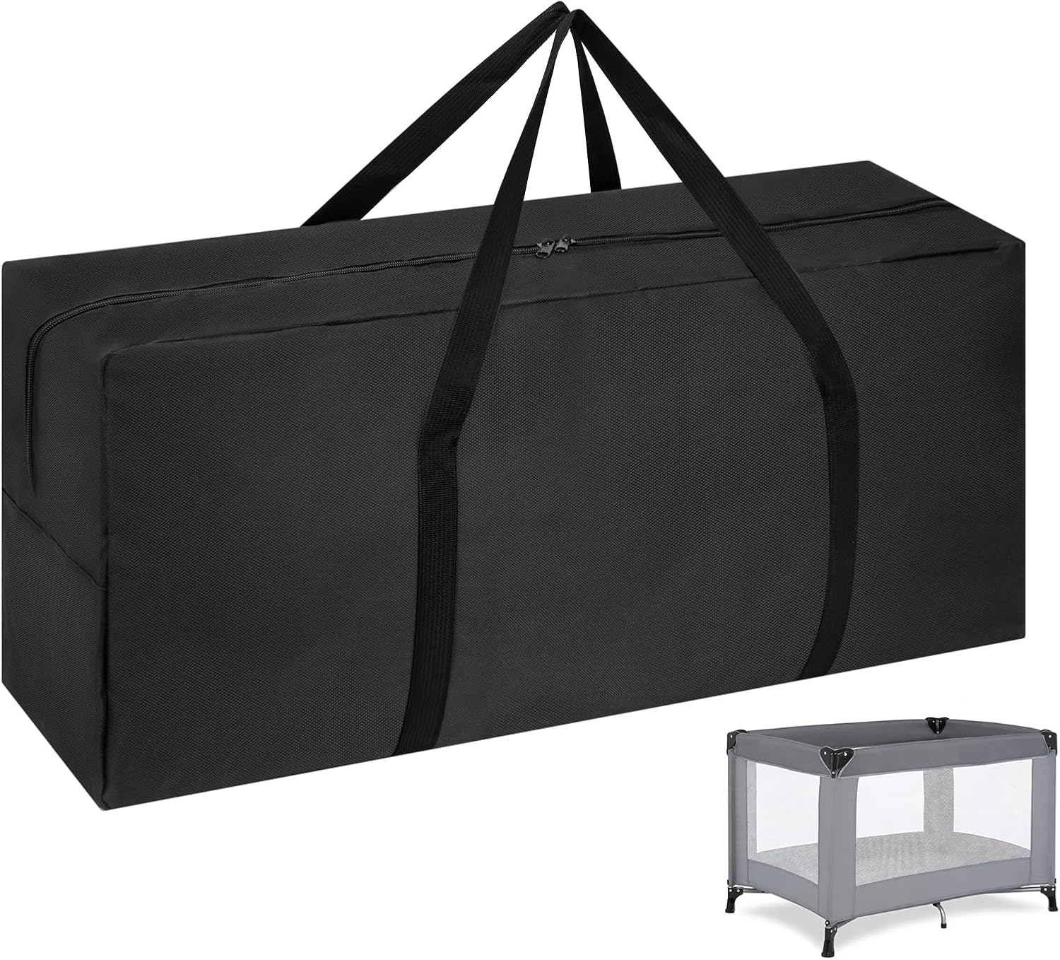Travel Bag Compatible with Graco Pack N Play, Waterproof and Lightweight Carrying Bag Compatible with Graco Pack N Play for Travel and Storage