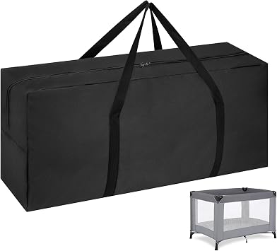 Travel Bag Compatible with Graco Pack N Play, Waterproof and Lightweight Carrying Bag Compatible with Graco Pack N Play for Travel and Storage