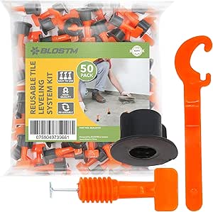 Kit Livellatore Piastrelle 700 Pezzi - Cunei Autolivellanti Riutilizzabili Con Distanziatori 2mm E 3mm