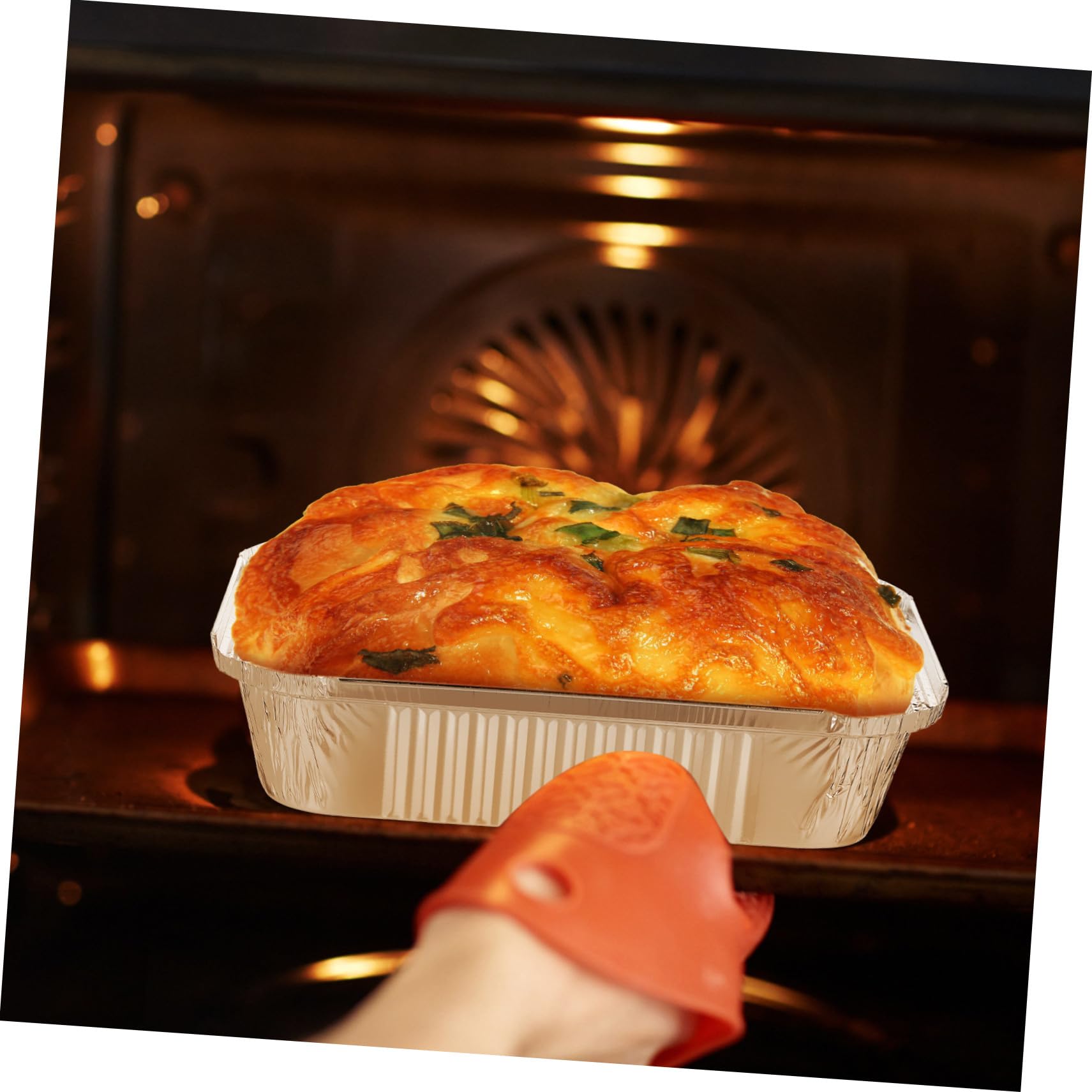 20 piezas Bandejas de Aluminio con Tapa Hermética Contenedores Aluminio para Horno Bandejas Pequeñas para Hornear y Almacenar Alimentos Aptas para Cocinar y Conservar Comidas