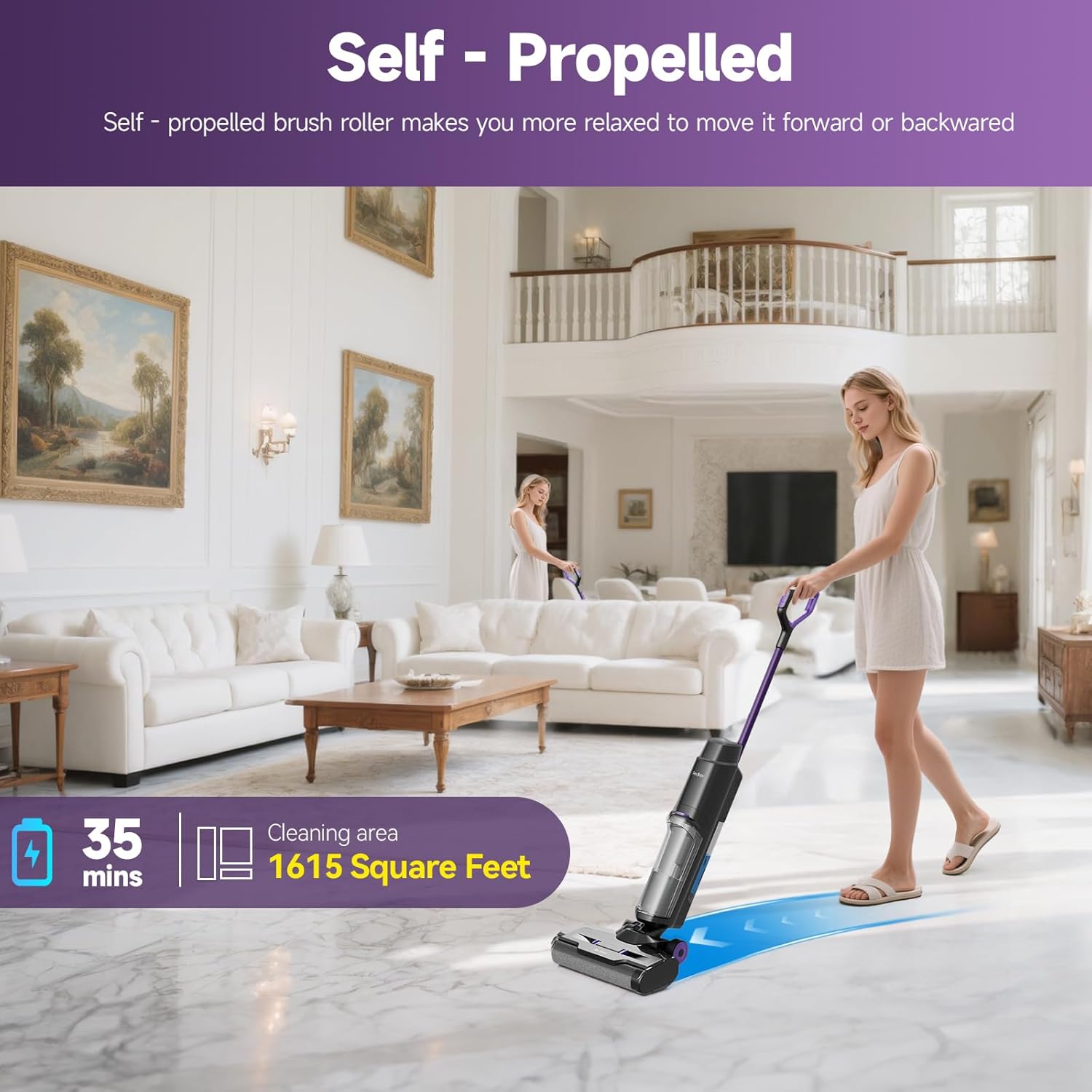 Redkey W15 self-propelled feature