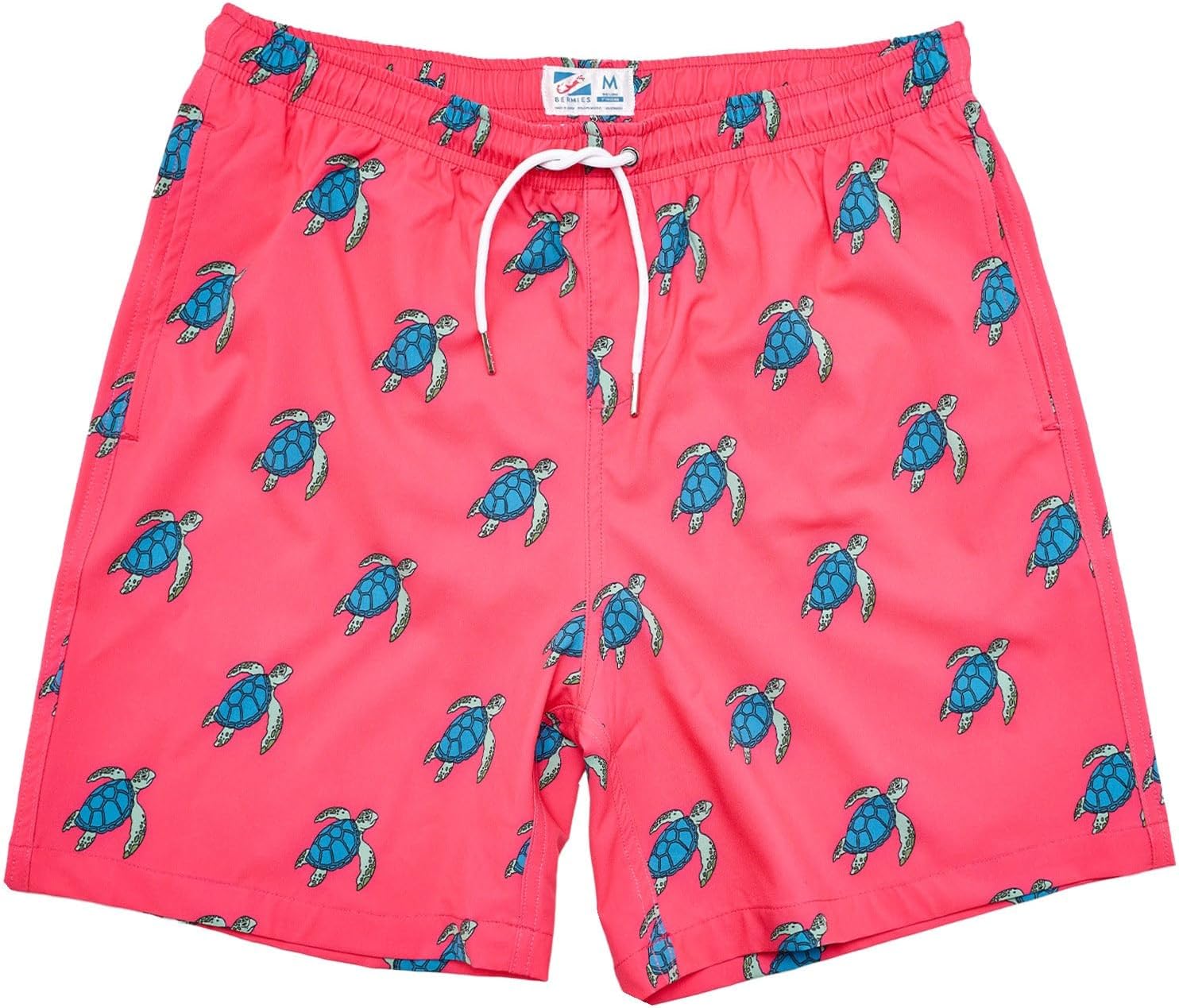 BERMIES Men’s Long Swim Trunks with Soft Mesh Liner - 6” Inseam, Quick-Dry, 4-Way Stretch, UPF 50+, Eco-Friendly Fabric