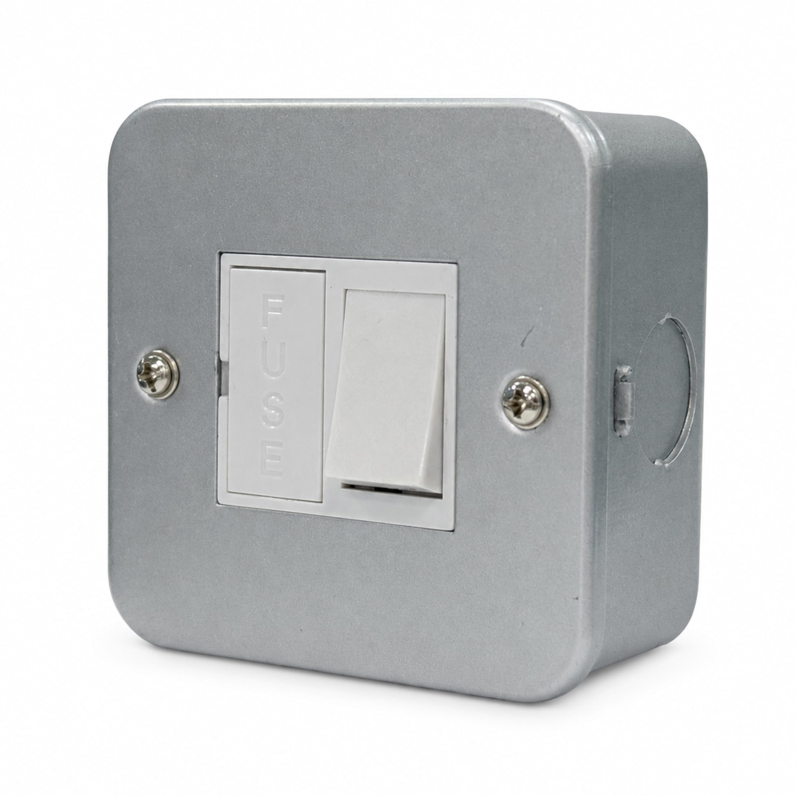 STATUS: Metal Clad Spur Switch (1 gang) / 13 amp / SFSMCX5