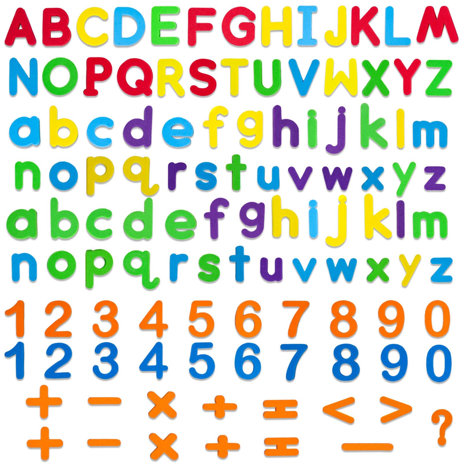 Amazon.com: LovesTown Magnetic Letters and Numbers Set for Kids