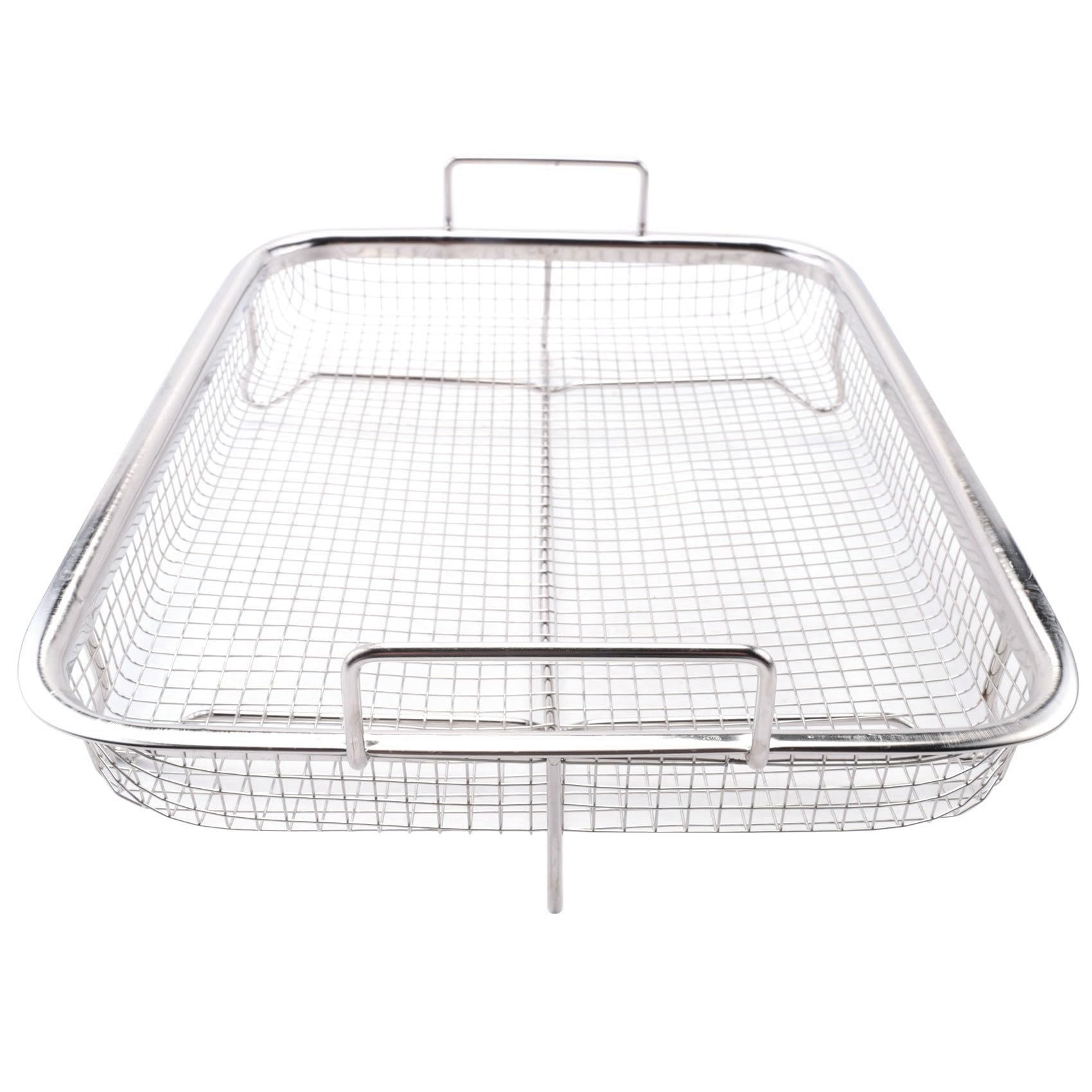 Panier de friteuse à air pour four, friteuse et poêle en acier inoxydable, friteuse à air de luxe dans votre four, lot de 4 pièces, pour le barbecue