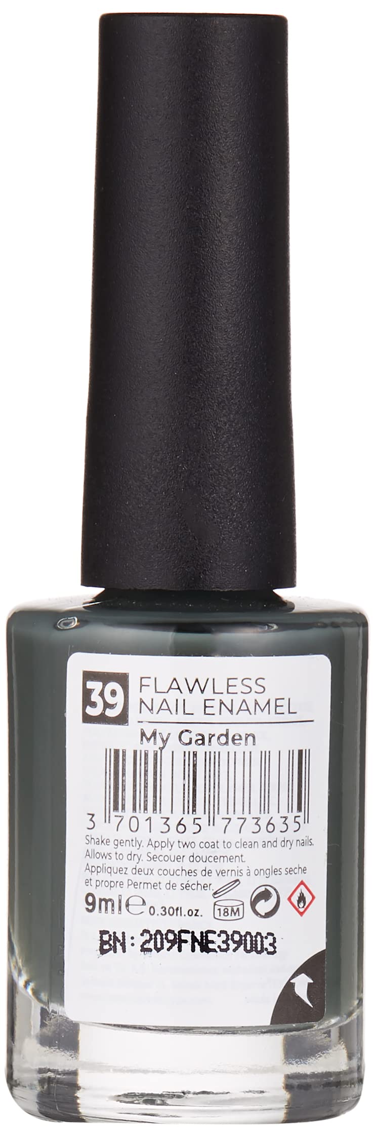 Note Nail Flawless Oje 39 My Garden, Yeşil (2 paketi)