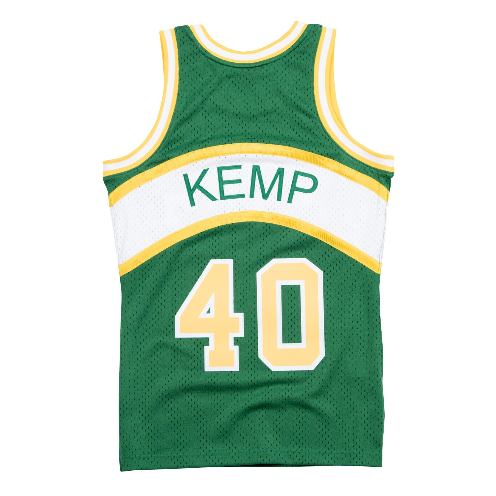 Mitchell & Ness Maglia NBA Swingman 2.0 Seattle Supersonics 1994-1995 - S. Kemp (Verde Scuro)(S)