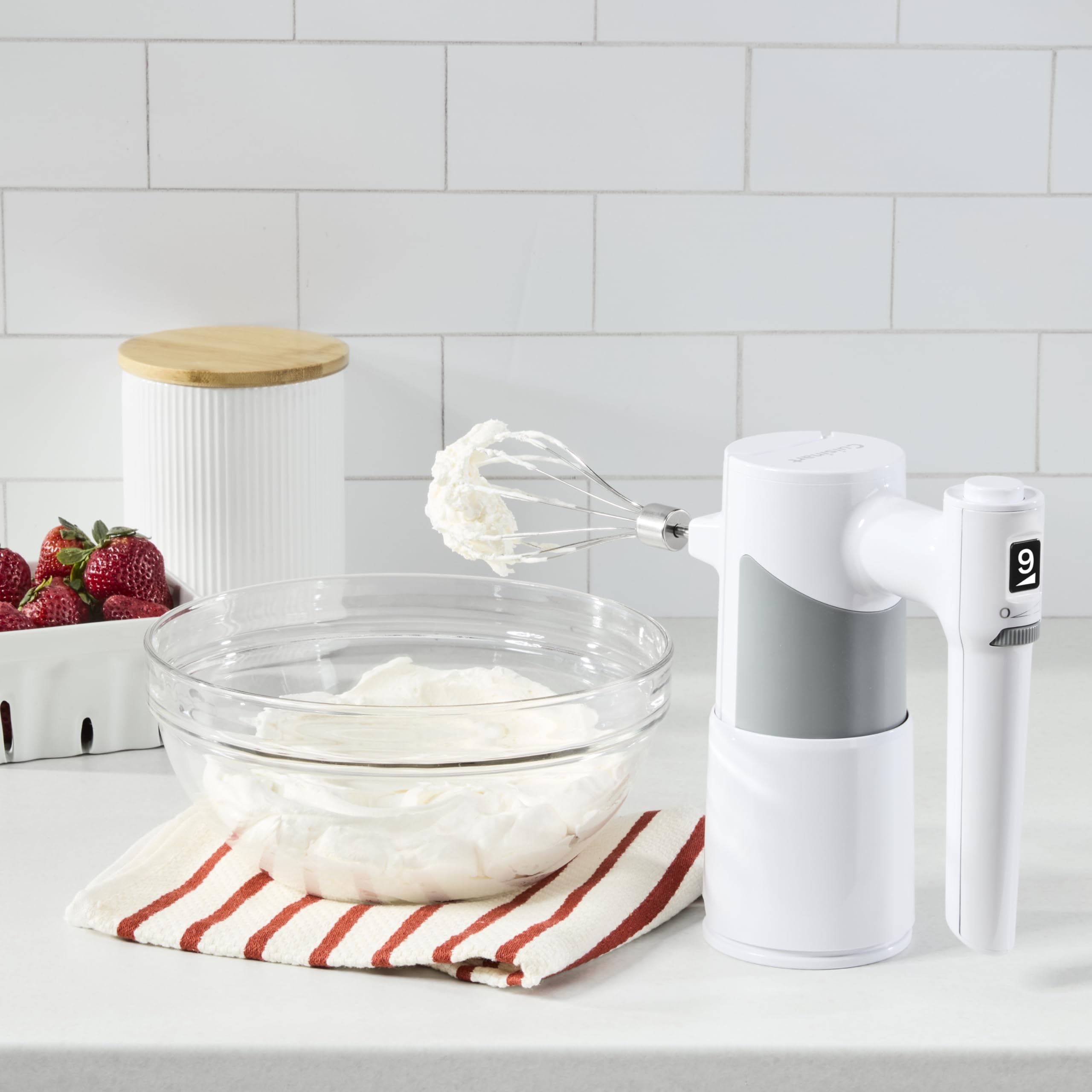 Cuisinart HM-190S Batteur à main 9 vitesses avec étui de rangement