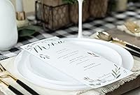 Vista 157 de [30 Pack 16 OZ Bowls] Edge Collection Mint Green Plastic Party Soup Bowls Premium heavyweight Elegant Disposable Tableware Dishes