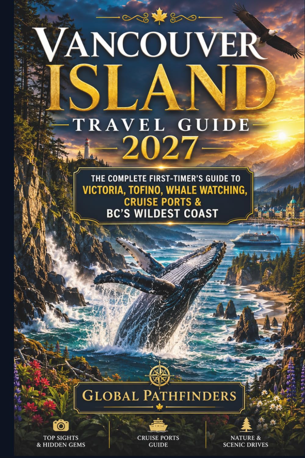 Vancouver Island Travel Guide 2027: The Complete First-Timer's Handbook to Victoria, Tofino, Whale Watching, Coastal Adventures, Cruise Ports, Hidden Gems & Local Secrets