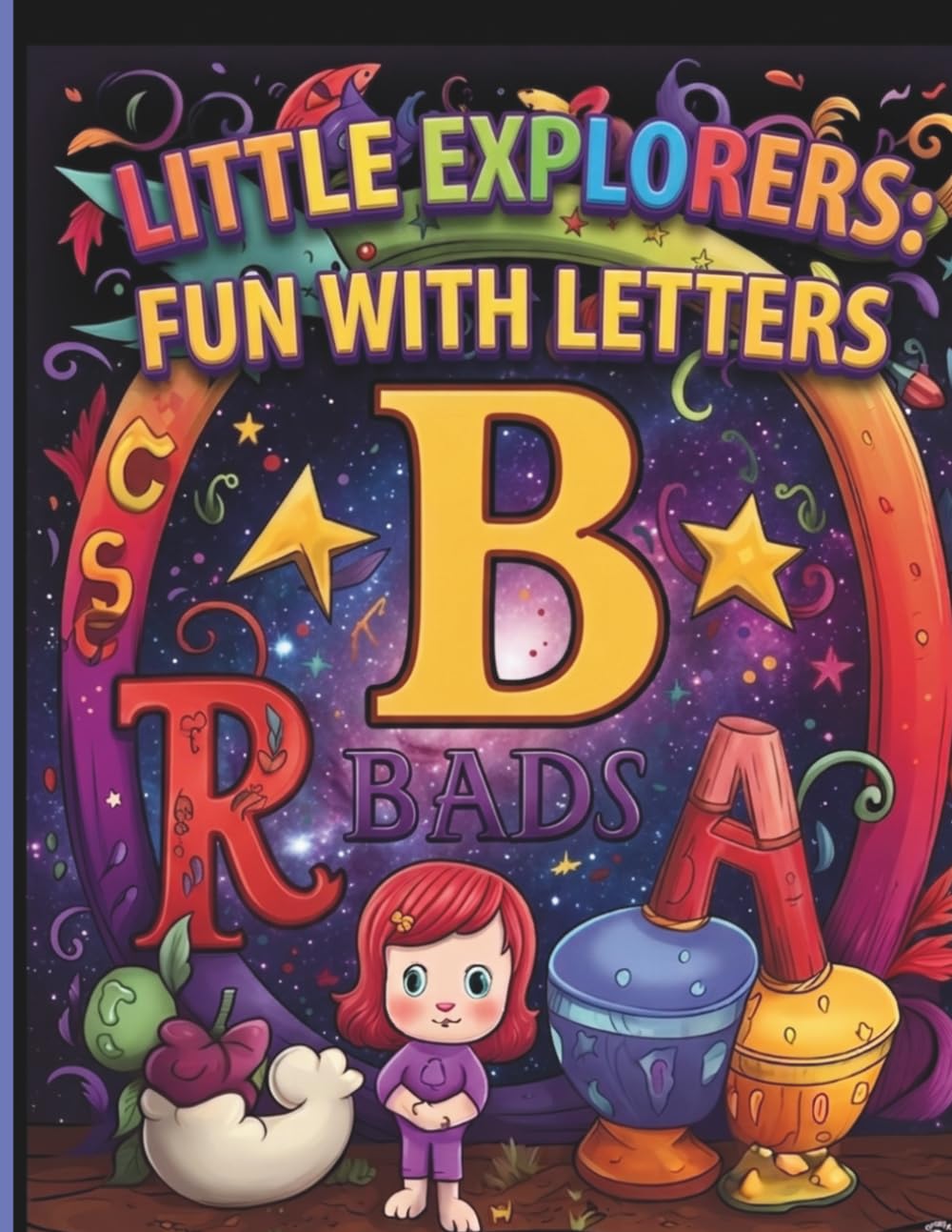Little Explorers Fun with Letters: An Interactive Alphabet Coloring Book for Toddlers and Preschoolers | A Creative Educational Journey from A to Z for Early Learners