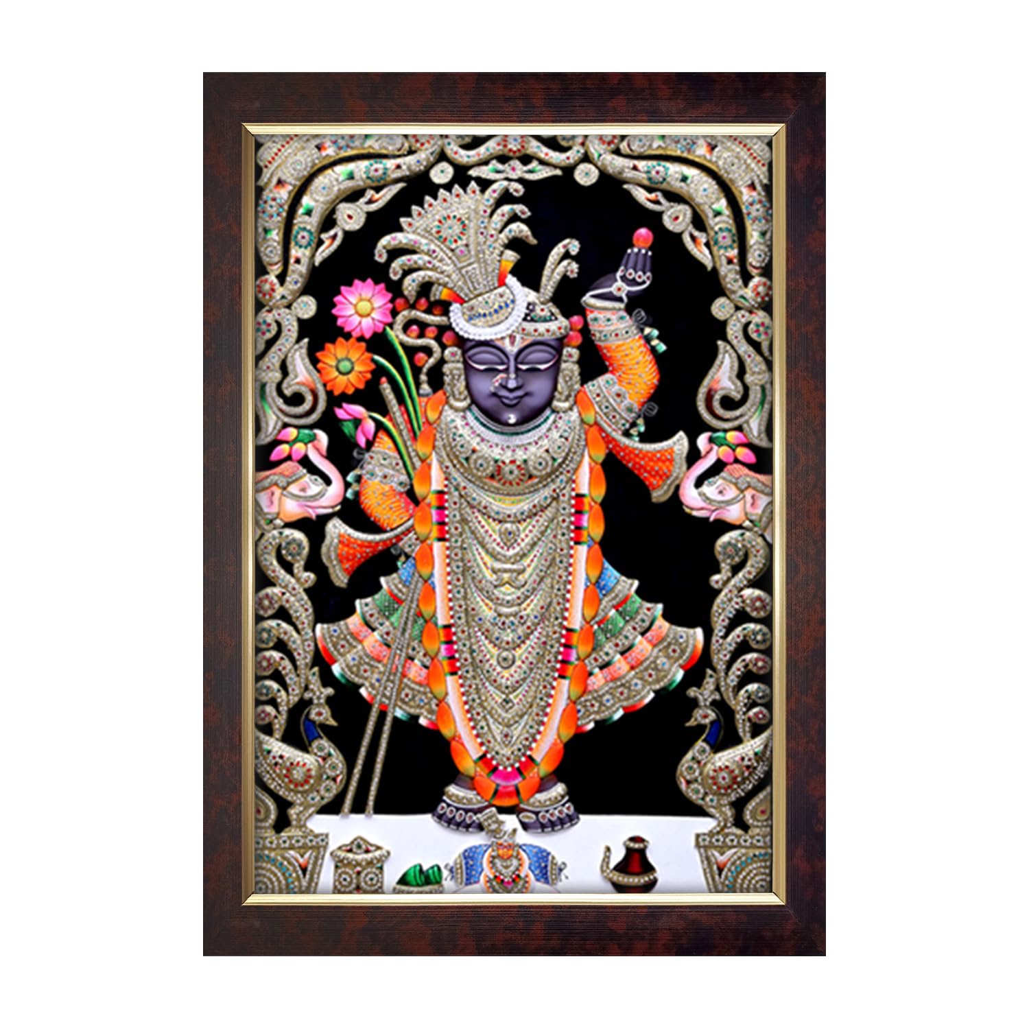 Bal Krishna Photo Frame - Divine Decor -25