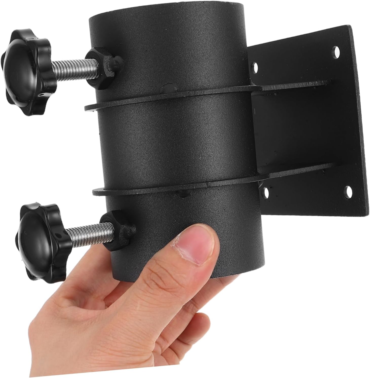 Abaodam Heavy Duty Outdoor Umbrella Stand Mount Umbrella Holder for Deck Railing Patio Base Holder