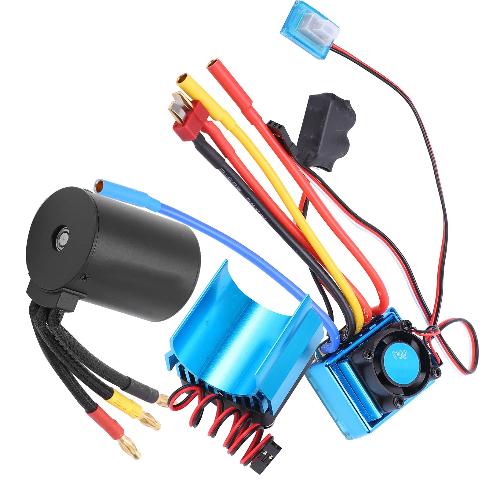 Pwshymi Zestaw Silników Bezszczotkowych RC 2300KV 60A ESC