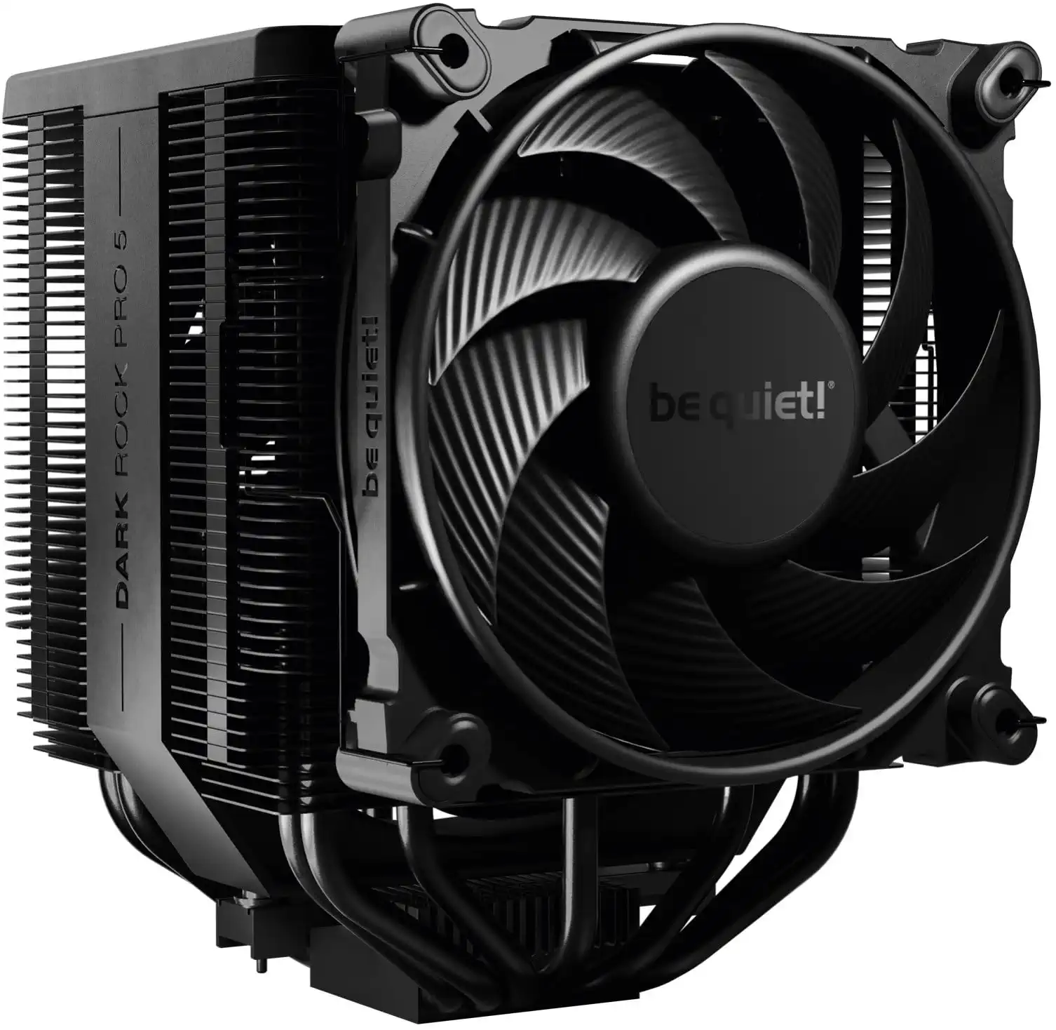 be quiet! Dark Rock Pro 5 Luftkühler, immens hohe Kühlleistung, 7 Hochleistungs-Heatpipes, Silent Wings 120mm PWM Lüfter, Silent Wings 135mm PWM Lüfter, nahezu unhörbarer Betrieb, Speed Switch