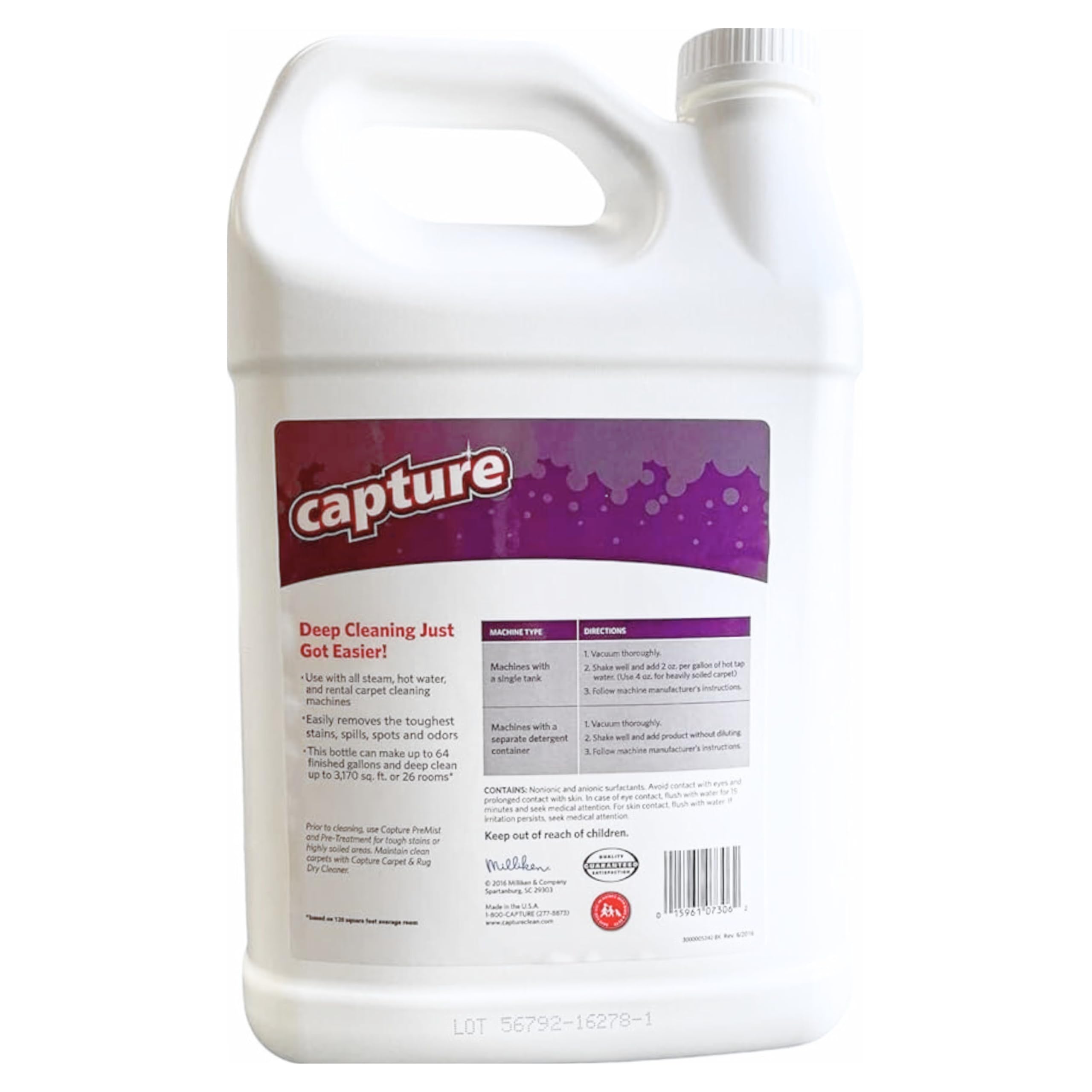 Detergente profesional de limpieza a vapor para todas las máquinas, solución limpiadora de alfombras para el hogar, automóvil, perros y gatos, eliminador de olores fuerte, removedor de manchas 2