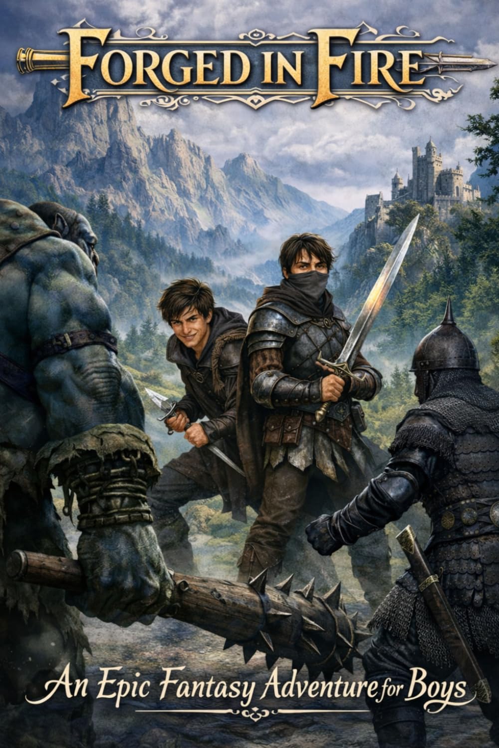 Forged in Fire: An Epic Fantasy Adventure for Boys (Clean Reads Collection)