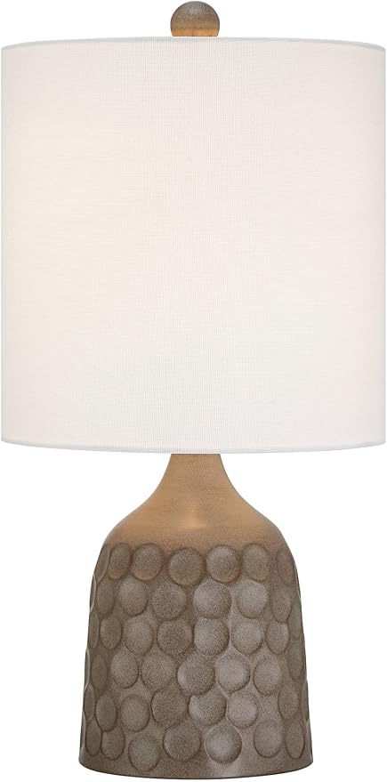 360 Lighting Lámparas de Mesa Decorativas 18" Marrón Metalico miniatura 8