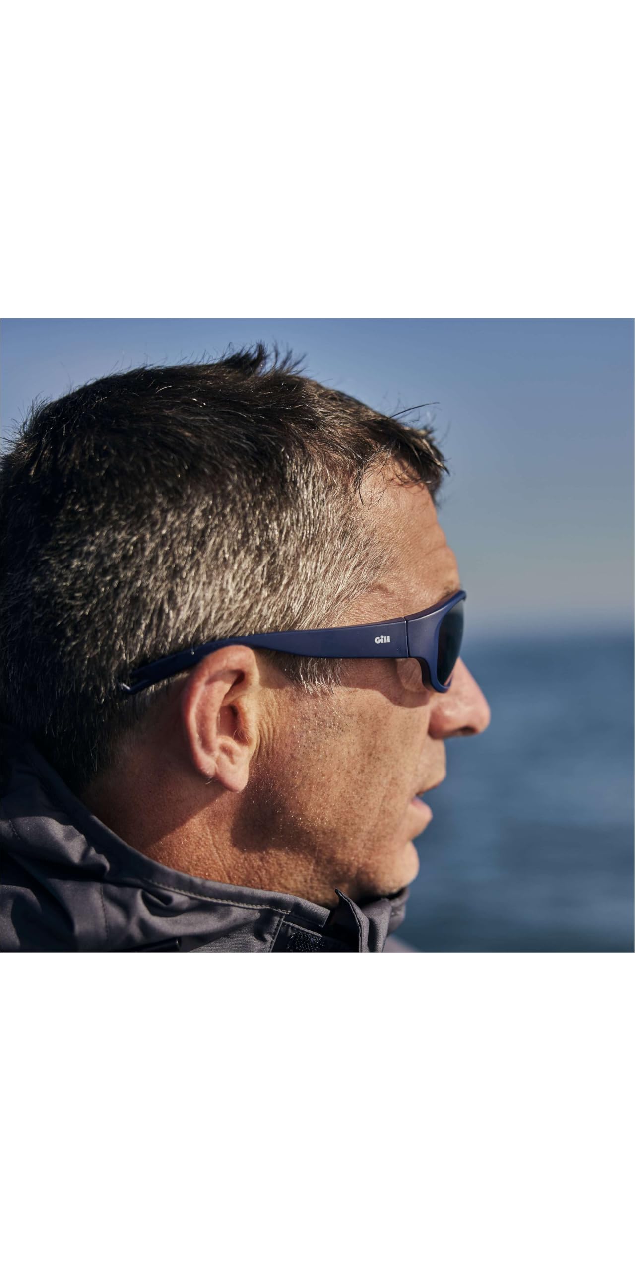 Gill Klassisch schwimmfähige Sonnenbrille mit Floating-Frame-Technologie und polarisierten Gläsern für reduzierte Blendung und 100% UV-400-Schutz (blau, Einheitsgröße)