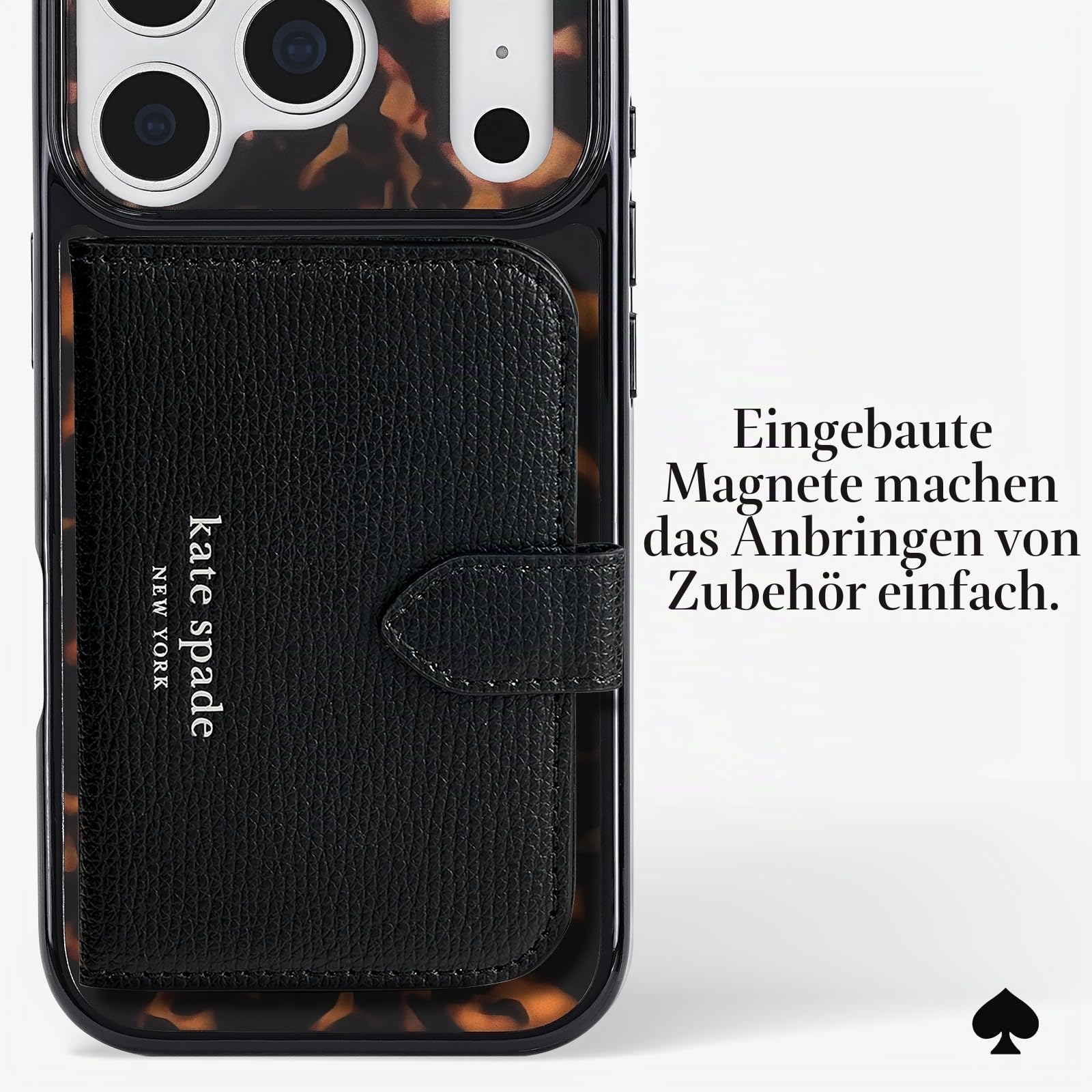 Kate Spade New York iPhone 17 Pro Hülle - Kompatibel mit MagSafe - Designer Handyhülle - Schildkröte