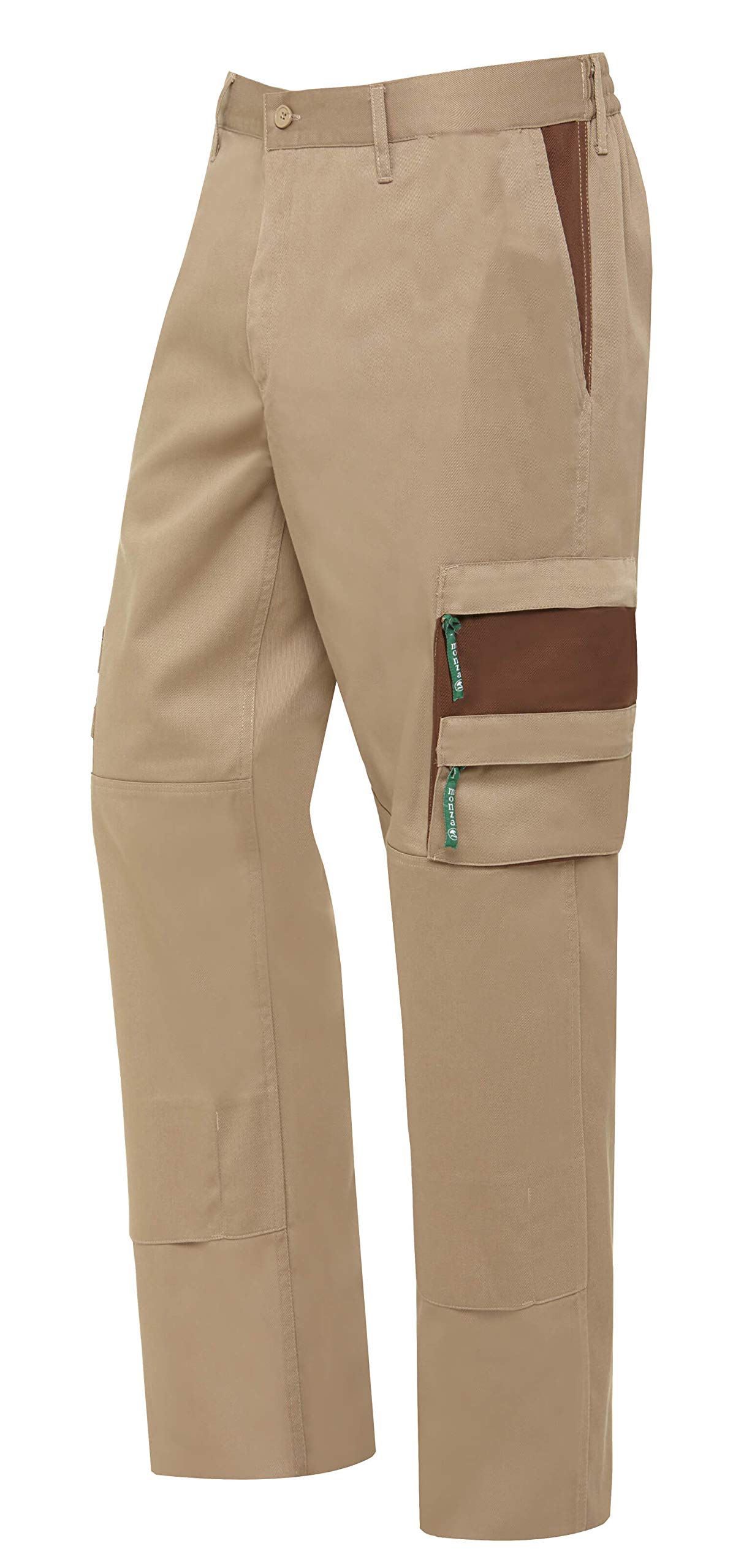 Pantalón De Trabajo Largo De Hombre Multibolsillos Bicolor. Electricista/Carpintero. Ref: 1148 - Enjoy Excellence