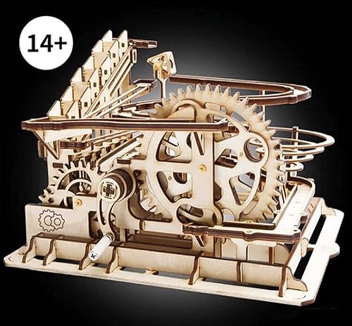 Miniatura 7 de Marble Run - Rompecabezas 3D de madera para adultos, rompecabezas mecánicos, rompecabezas de cerebro, proyecto educativo, manualidades, para adultos