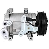 ANPART 141053NC Air Conditioner with Clutch AC A/C Compressor 2011-2013 for Subaru for Forester 2.5L