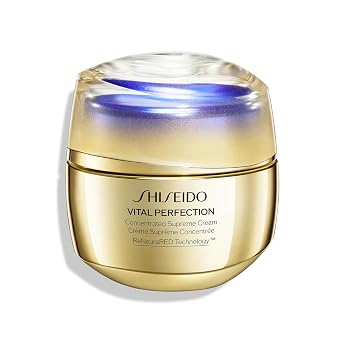 Shiseido Vital Perfection Concentrated Supreme Cream - Rich Moisturizer for Sculpting and Even Tone