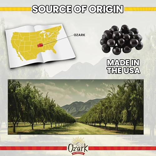 Miniatura 4 de OZARK NUT ROASTERS, Granos de café expreso de chocolate oscuro, nueces saborizadas, cacahuetes confitados gourmet de clase mundial, paquete