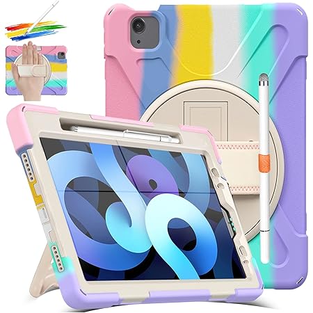 For IPad Air 5th Generation/Air 4th 10.9 Inch/for IPad Pro 11 Inch Case For Girls Kids Teen Boys Women Folio Pencil Holder Cute Cartoon Kawaii Cover Apple I