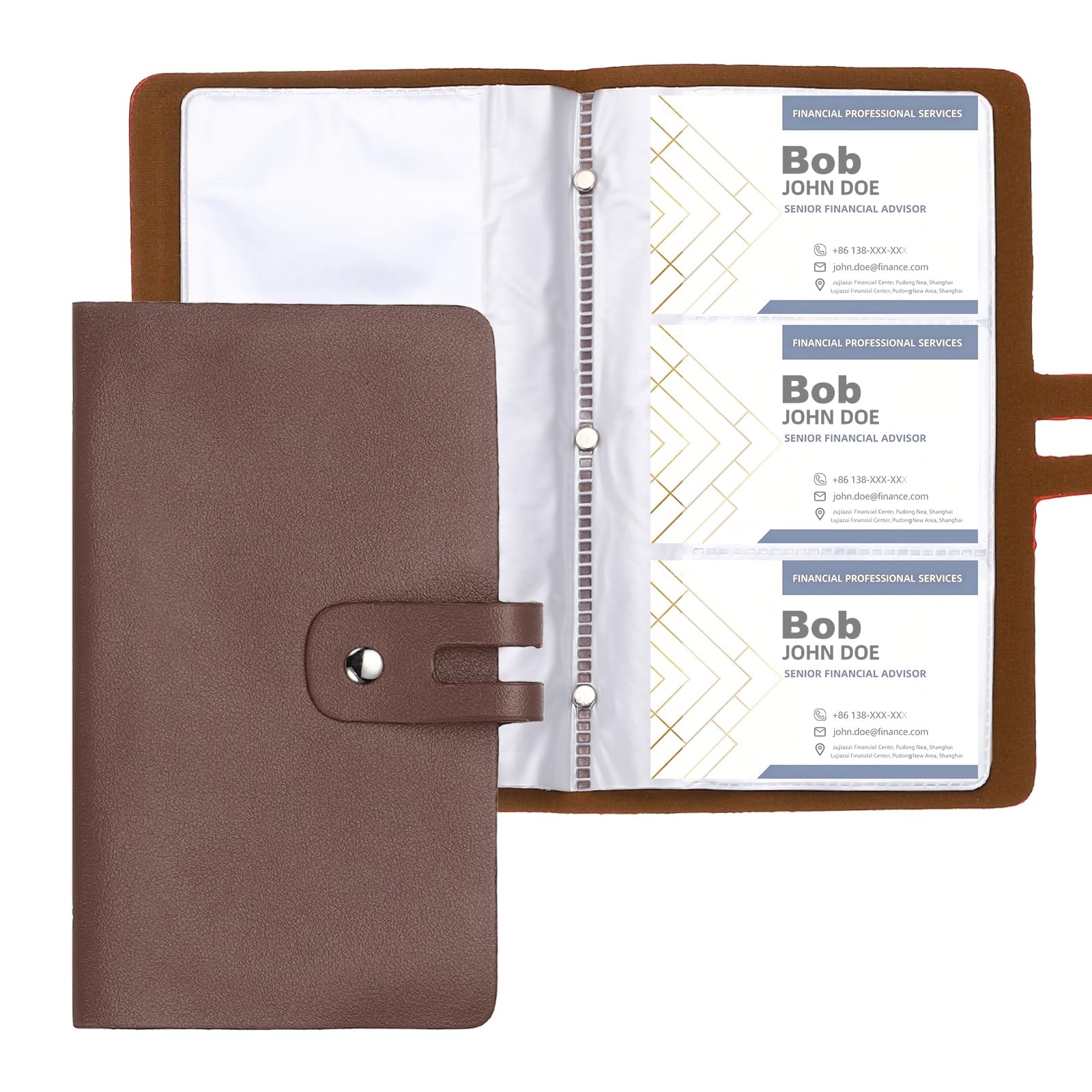 Porte-cartes de visite PATIKIL pour ne plus perdre vos contacts professionnels