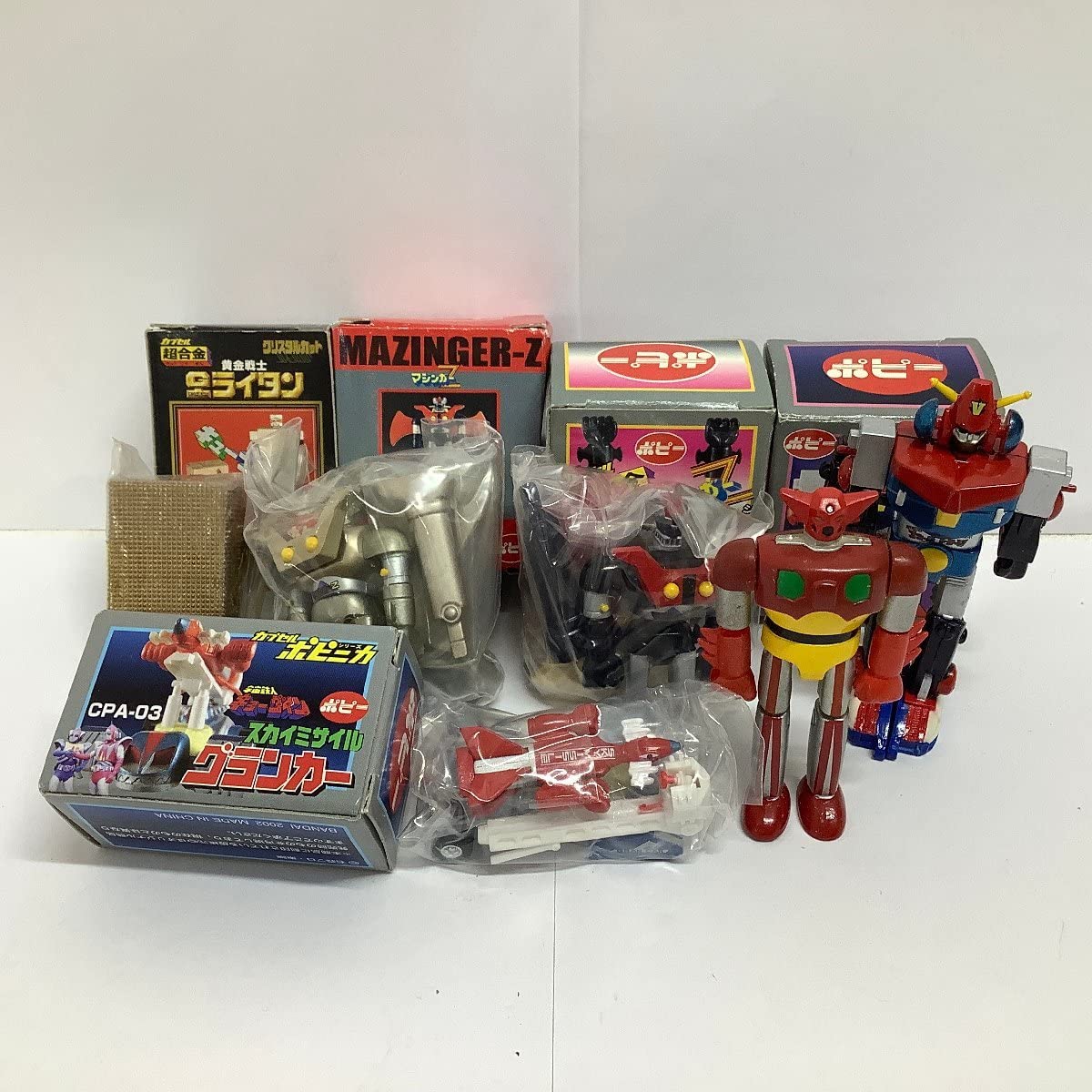カプセル 超合金 ポピー マジンガー ゲッター セット バロン ロボット Amazon.co.jp: カプセル超合金 ポピー 1 全4種 HG フィギュア