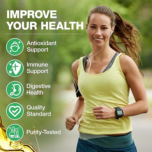 Miniatura 3 de Alto Carvacrol,Cápsulas blandas de aceite de orégano con aceite de semilla negra,955