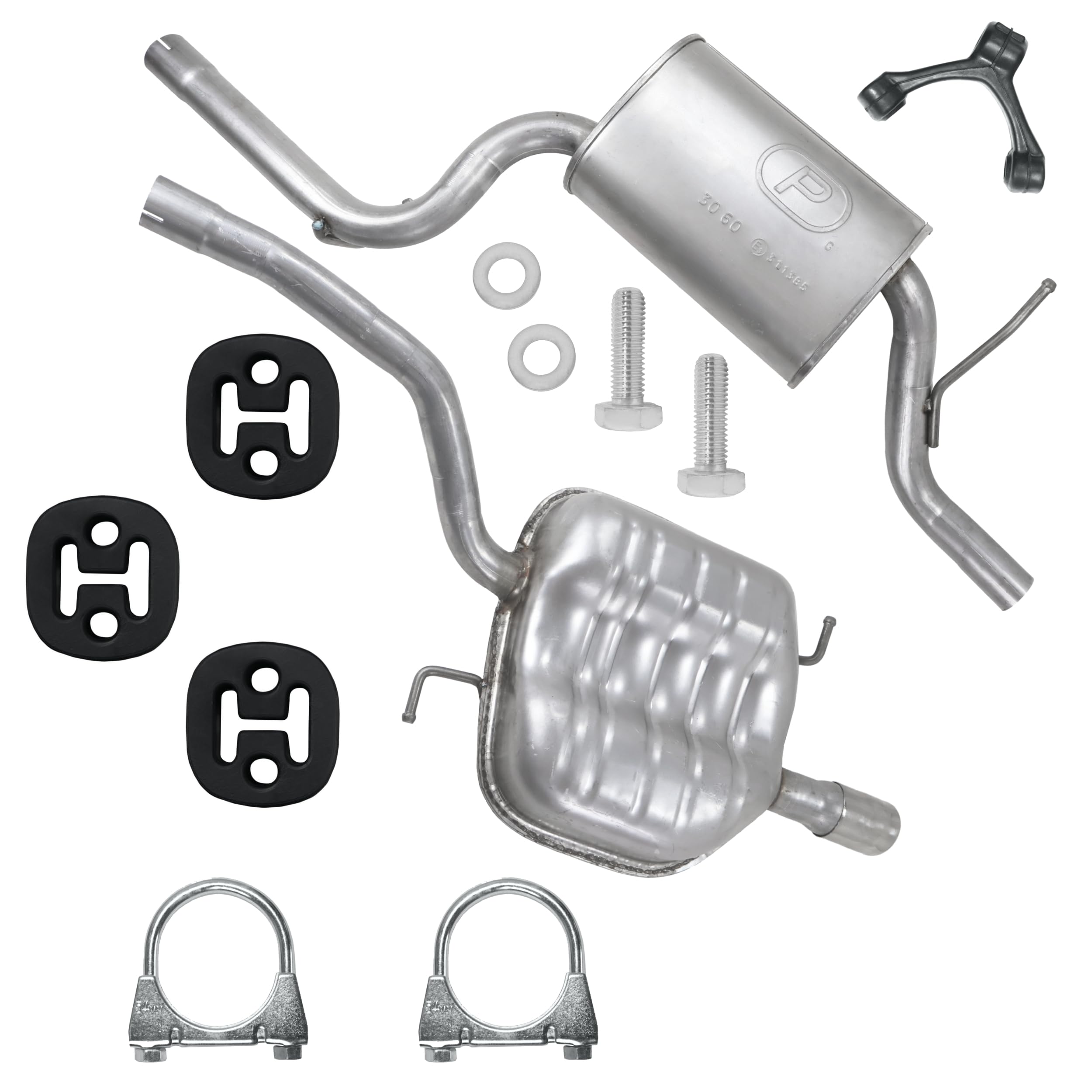 POLMOstrow Auspuff für VW Passat B6 2005-2008