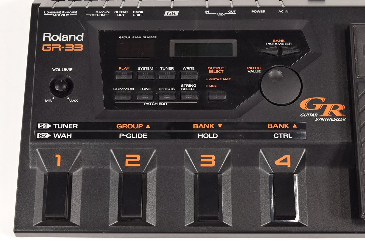 Roland GR-33 ギターシンセサイザー ユーザーマニュアル