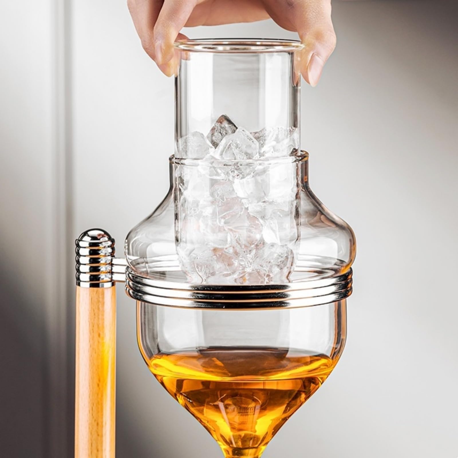 Japanese Sake Glass Glass Sake & Whiskey Dispenser - Ice Cold Drink ...