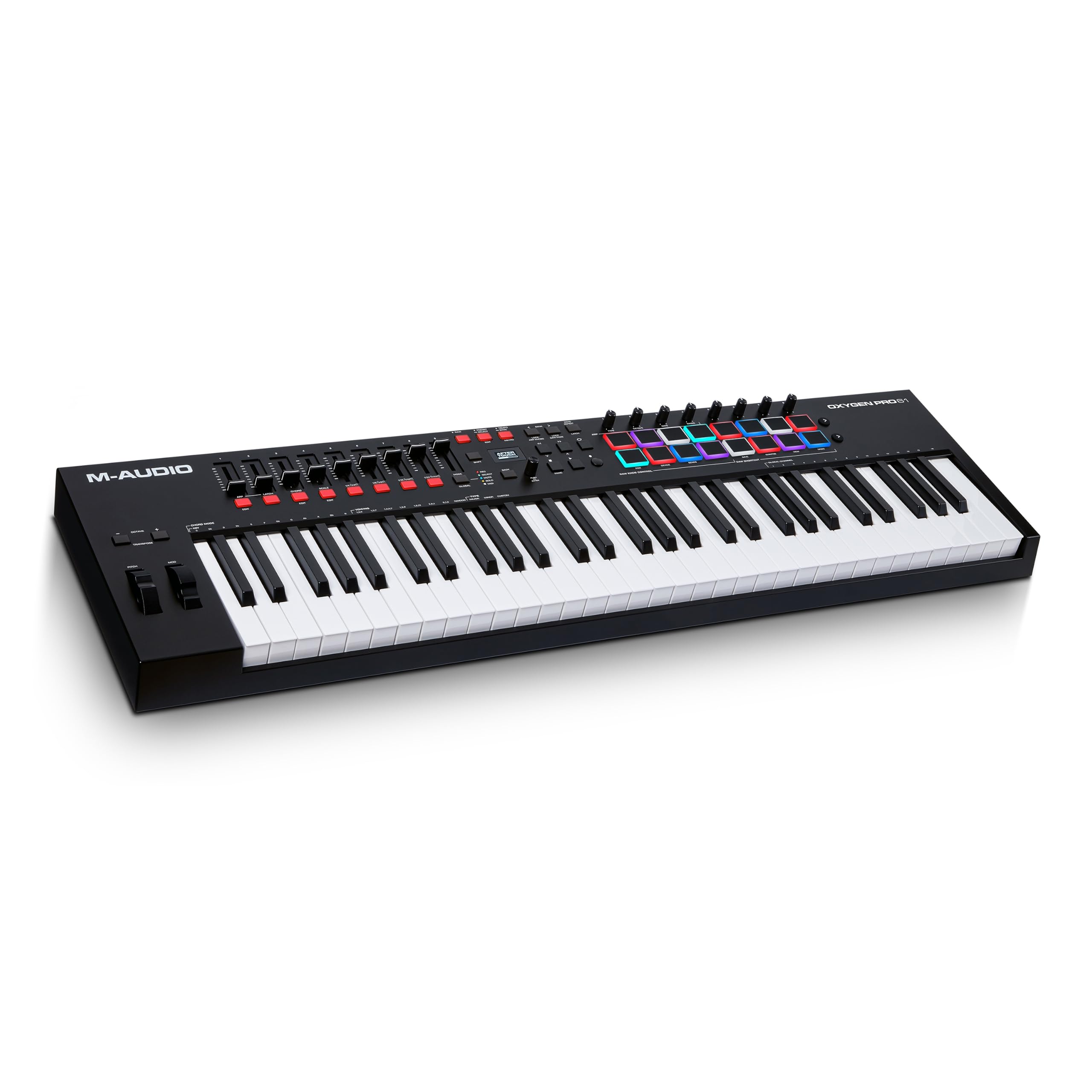 DTM・DAW M-Audio OXYGEN PRO 61 M-AUDIO Oxygen Pro 61 USB MIDI Keyboard Controller with 61 Keys