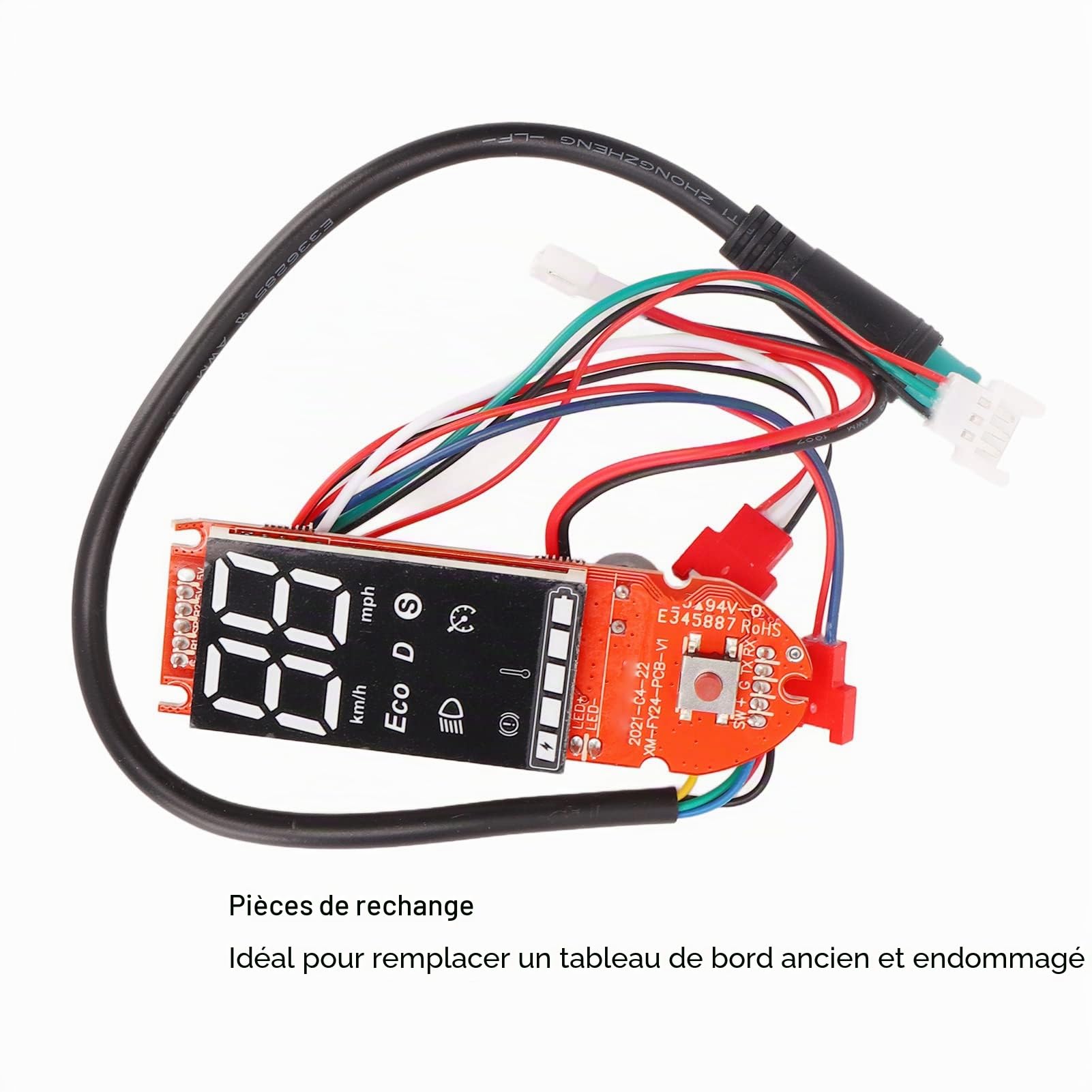 Carte de Scooter Électrique Installation Facile Imperméable Anti-oxydation Scooter Bluetooth Dashboard Remplacement